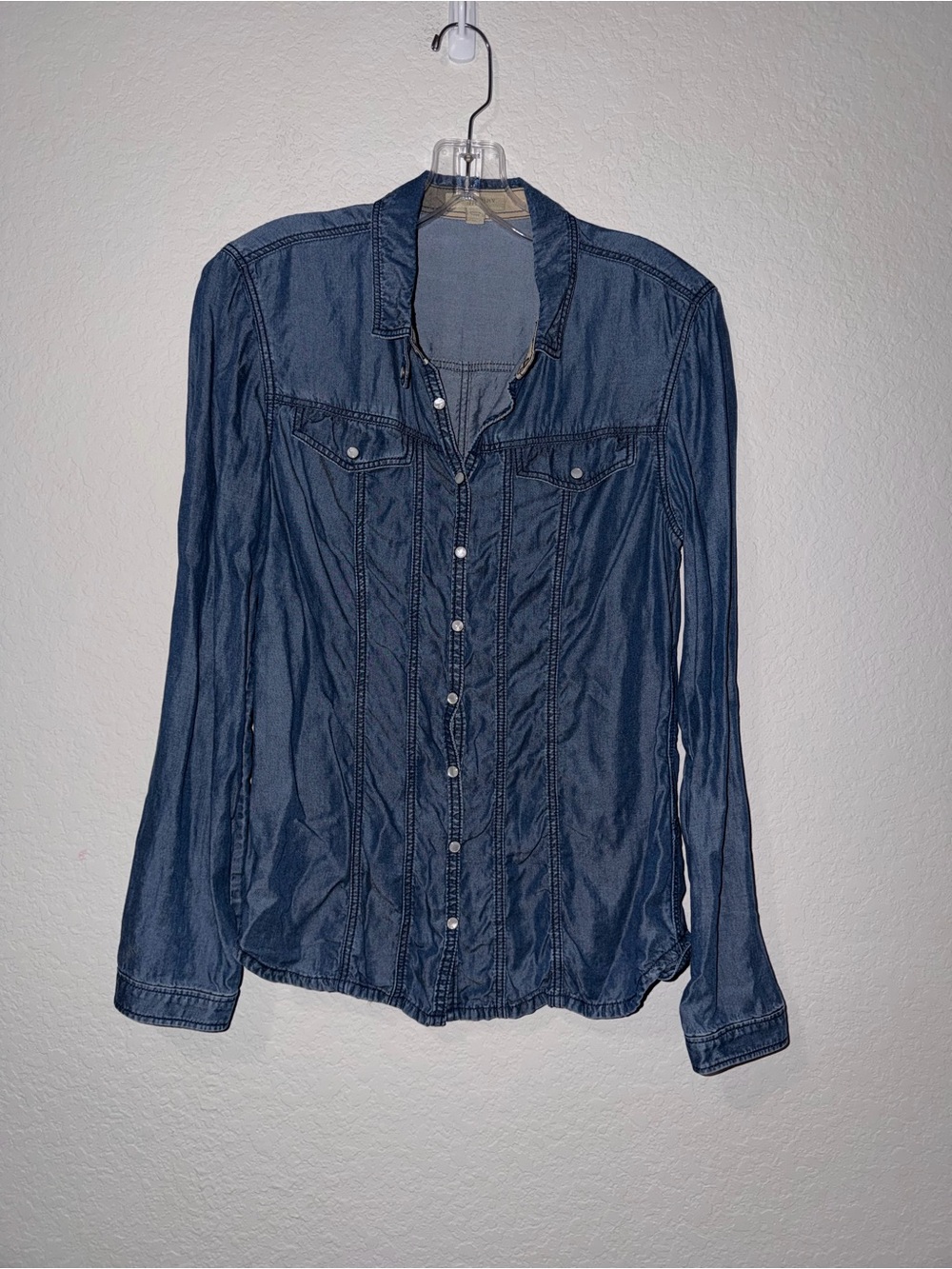 Burberry Brit Denim Button-Down Blouse